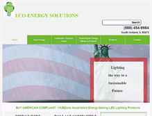 Tablet Screenshot of eco-e-solutions.com